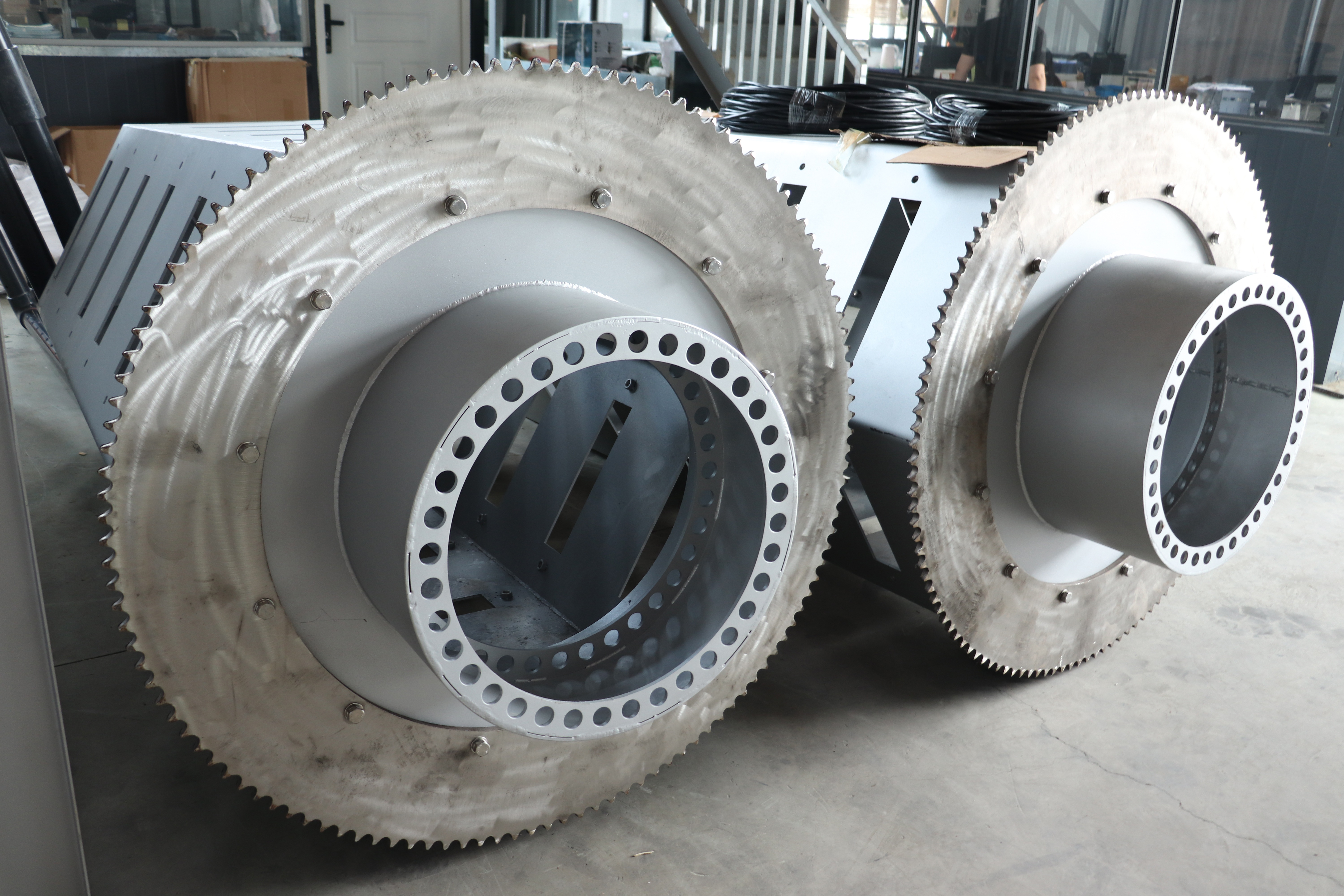 Automated Backwash Cloth Media Disc Filter with Differential Pressure Control and 10 μm Filtration Rating