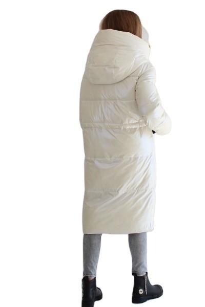 FODARLLOY Ladies Jacket Warm Cotton-padded Clothes Slim Long Down Winter Jackets Women Coats