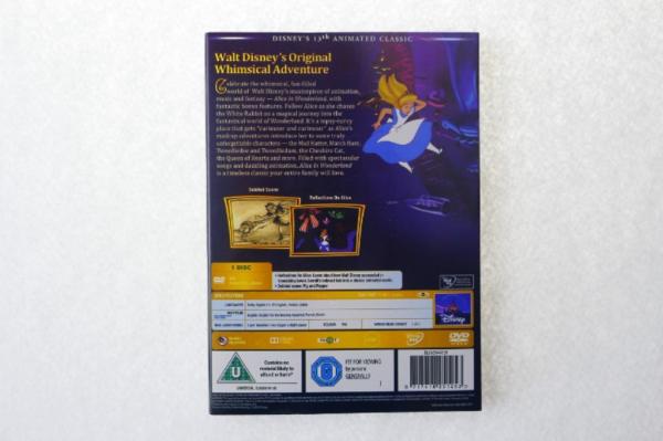 Alice In Wonderland Special Edition carton dvd Movie disney movie for children uk region 2