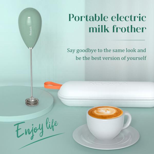 3.7V Electric Milk Frother For Milk Foam Making CE/RoHS/FCC/FDA Certified