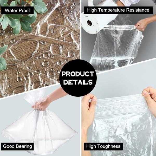 Disposable Foot Tub Liner Portable Bath Basin Bags Plastic Pedicure Spa Bags Thin Large Foot Bath Liners Disposable