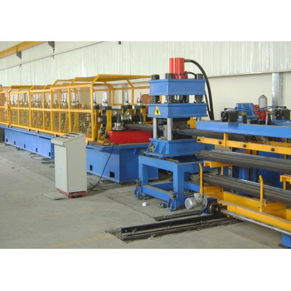 Highway Two-Wave Guardrail Cold Bending roller Forming Machine ≤500mm Steel Strip Width