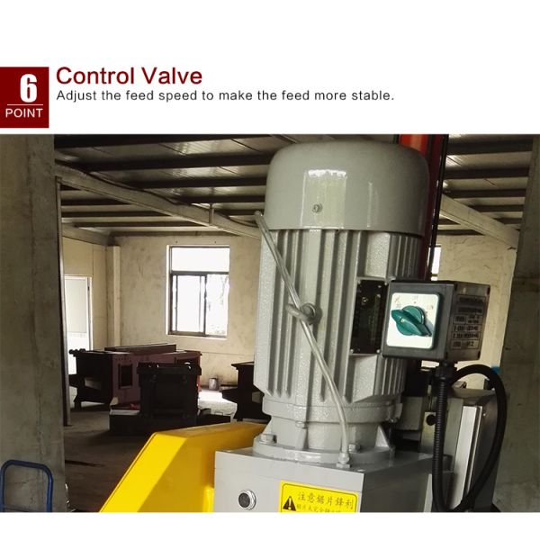 350 Hydraulic Iron Semi Automatic Pipe Cutting Machine 3.3kw 4.0kw