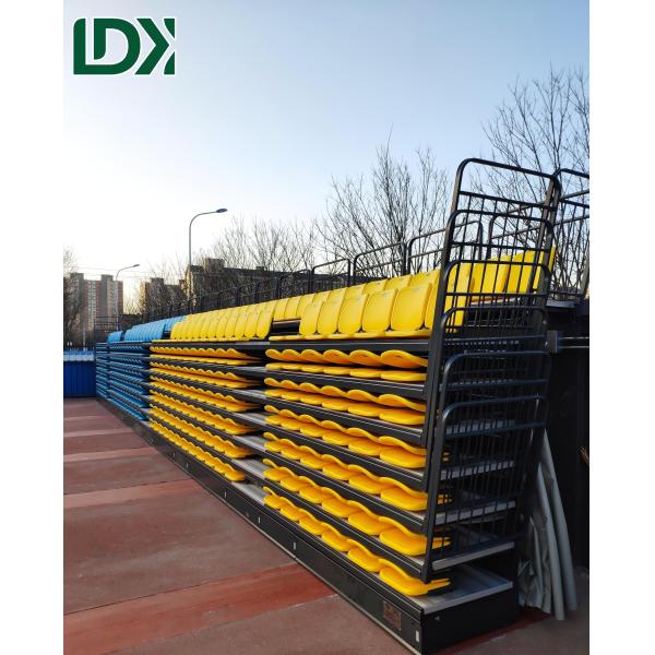 Sports Complex Retractable Bleacher Gym Bleachers Gymnasium Telescopic Seating System For Basketball Court