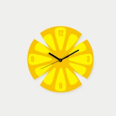Custom Home Decorative Art Contemporary Wall Clocks, Acrylic Wall Clock LY-028