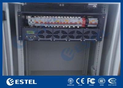 Retificador da montagem em rack das telecomunicações do equipamento de transmissão com saída sobre a proteção atual