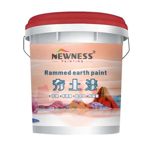 Pintura personalizada de palha de barro de última geração com aplicação de faca de lote