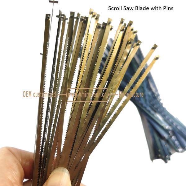 Scroll Saw Blade 153mmX3x10T/14T/17T/18T/24T Cutting wood,Plastic,Low-hardness metal