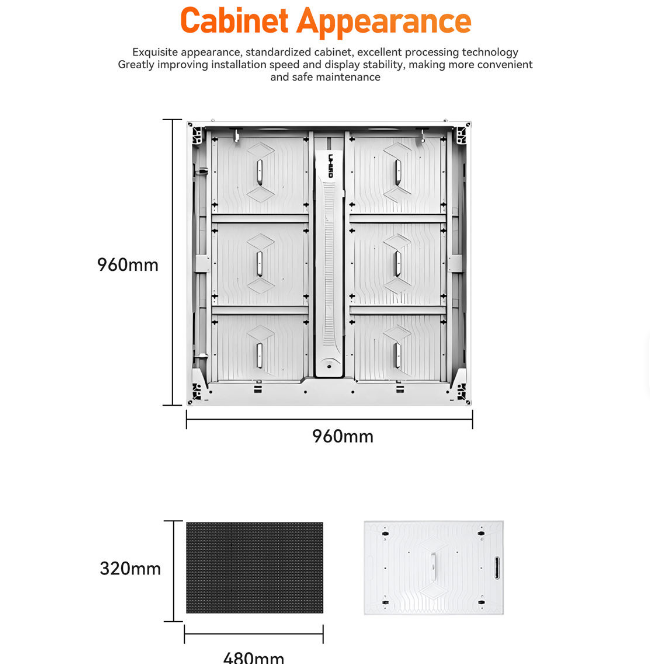Ultra Bright Outdoor Advertising LED Display Screen Waterproof Billboard Digital Signage P6.67 Video Wall Panel