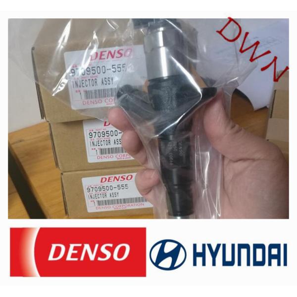 Injecteur de carburant commun de rail de diesel de DENSO 9709500-555 095000-5550 pour Hyundai 33800-45700