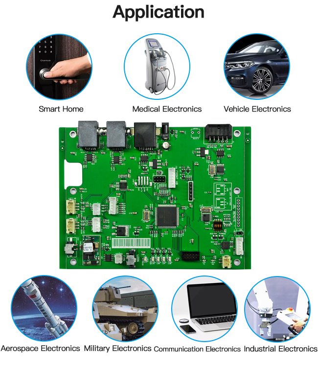 Двойное, который встали на сторону собрание Pcb серии производства электроники Smt небольшое