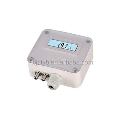 Transmissores de pressão diferencial de alta precisão de 16-30V DC com ecrã digital ± 10000pa