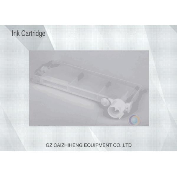 Eco Solvent Inkjet Printer Spare Parts 30cm Plastic White Ink Cartridge