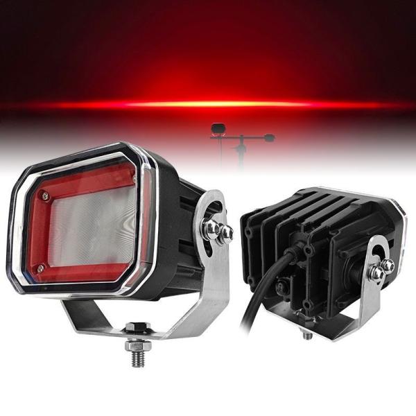 Diecast Aluminum Housing Forklift Safety Lights 60W Warehouse Safety Lights IP67