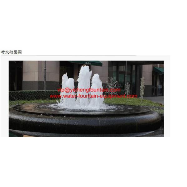 Cascade Spray Fountain Nozzles For Ponds Directional Foam Nozzle Female Thread