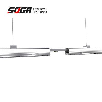 Commercial LED Trunking Light System 40W IP40 Aluminum Channel U Shape