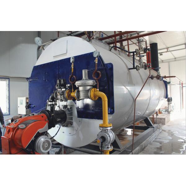 Gas Fired Industrial Steam Boiler 95.57 % High Thermal Efficiency