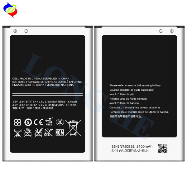 EB-BN750BBE EB-BN750BBC OEM Mobile Phone Battery for Samsung Galaxy Note 3 Neo N750