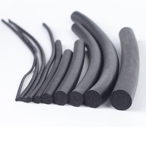 Экструдированная белая полоска из силиконовой резины для закрытой клетки