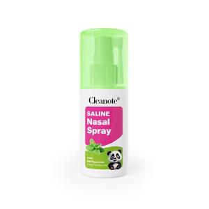 Cleanote solución salina para la nariz con menta de pimienta 100 ml para adultos