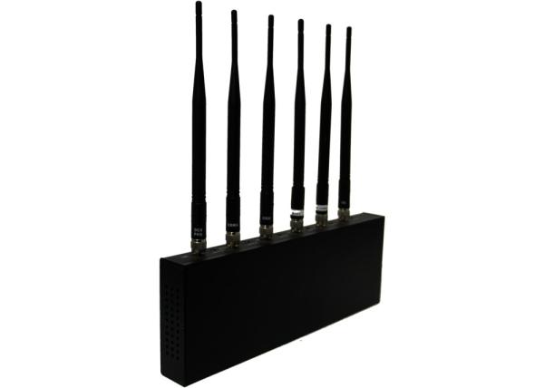 jammer do sinal de WIFI 3G GPS da faixa 12W 6/construtor EST-808I para o costume, 33dBm