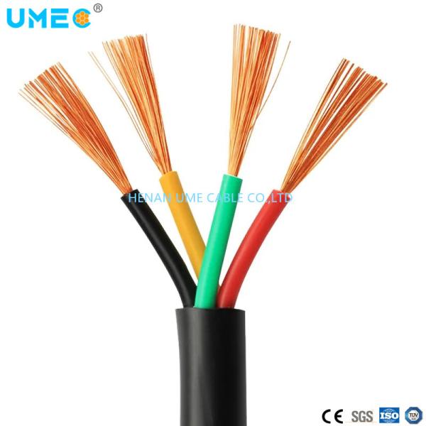Round Copper Electrical Wire RVV TV / Light / Household / Outdoor Application