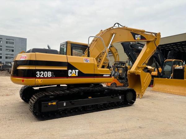 20 Ton Used Cat 320BL Construction Excavator 0.92m³ Bucket Capacity Digger