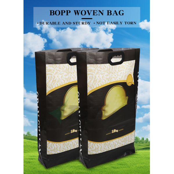 Laminated Polypropylene Rice Bopp Bags 25kg 50kg 5kg 55cm*95cm 45cm*75cm