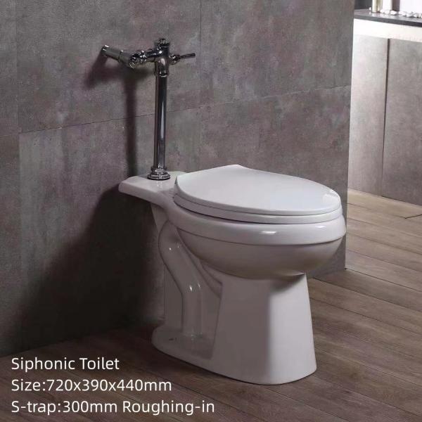 Factory Wholesale for Hotel Building Mall Use Bathroom Toilet Bowl Washroom Ceramic Siphonic Toilet Seat