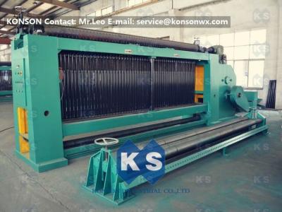 Border Reinforcement Gabion Production Line For Water Conservancy 225m/H Speed