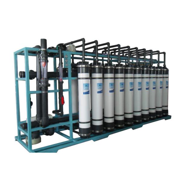 99.99% Ultrafiltration Systems Water Treatment , FRP Filter 2000 lph rO plant