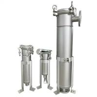 Système de filtrage en acier inoxydable en sac à l'extérieur avec poche à filtre de 25 à 350 microns
