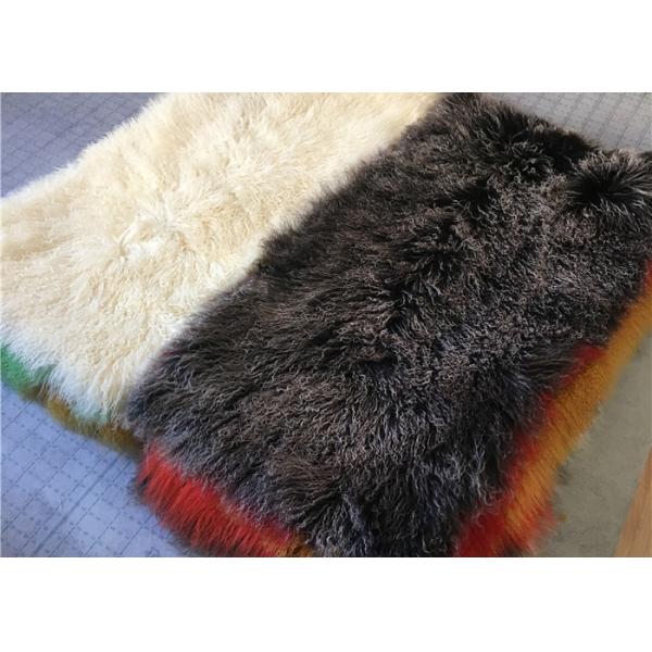 2 * 4 фута самонаводят одеяло хода овечки драпирования монгольское с шубниной тайника