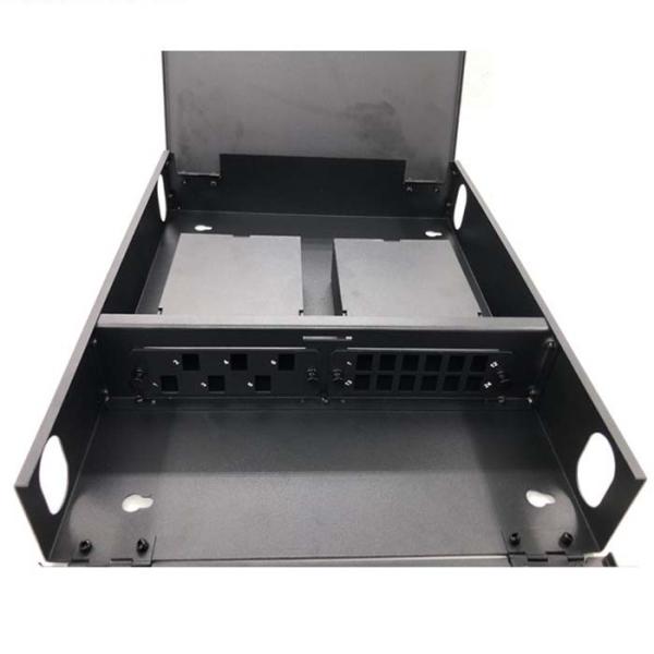Wall Mounted Indoor Network Patch Panel Box With 2 MPO MTP Modules