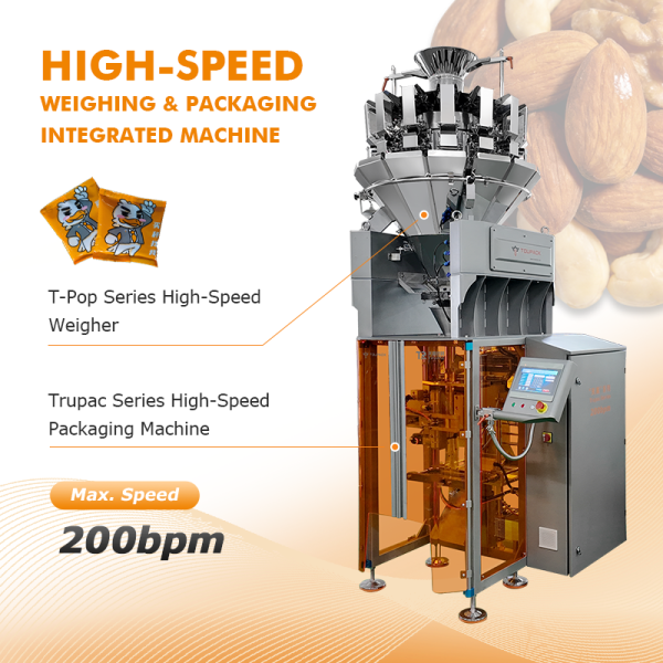 Automatic Vertical Form Fill Seal Machine for 200g-1000g Food Packaging with 150 bags/min and Intelligent Control System
