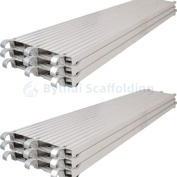 Construction Building Plank 100% Aluminul Walking Board with Hook