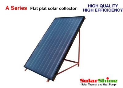 2 Square Meters Flat Plate Solar Collector Aluminum Alloy Material Easy Installation