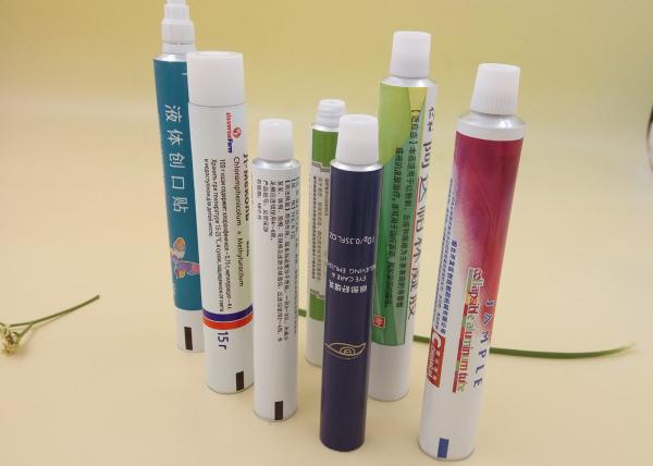 Beautiful Ointment Metal Squeeze Tubes Packaging 20g Volume M9 Screw Cap