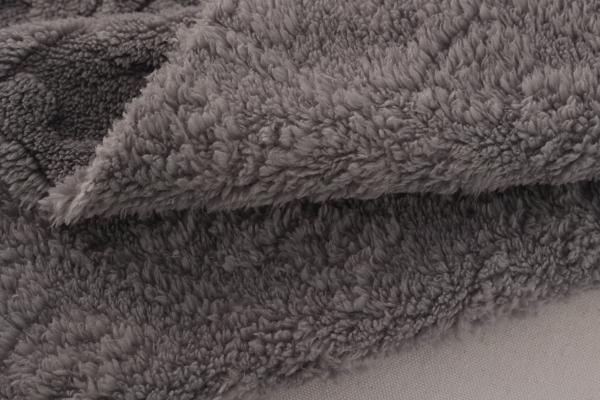 Eco-friendly 100% Cotton Soft Jacquard Fabric Shu Velveteen Sherpa Cotton Fabrics for Clothing for Home Blanket Textile
