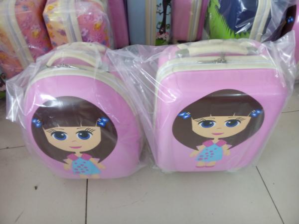 hot sale lovely kids trolley luggage bag suitcases in baigou baoding hebei China Factory