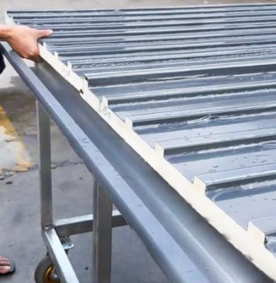 Fácil de instalar suporte custom impermeável Grande Mural telhado material principal é poliuretano à prova de fogo