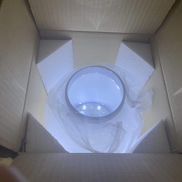 360° Beam Angle Round Plastic Solar Fence Post Lights with Remote Timer and 3 Colors