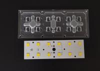 12 en 1 7070 SMD LED Street Light Module Lentille d'éclairage extérieur avec 158x103 degrés