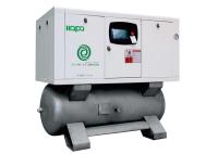 screw air compressor factory 3.7KW 5 HP 8 Bar Integrated Screw air compressor 1500*780*1500