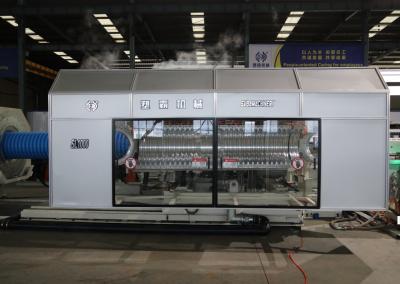 Drainage Sewage PP PE PVC Corrugated Tube Machine With High Automatic System
