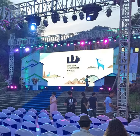 Lightweight Massive Led Video Wall Display Screen For Events Church 500x1000mm