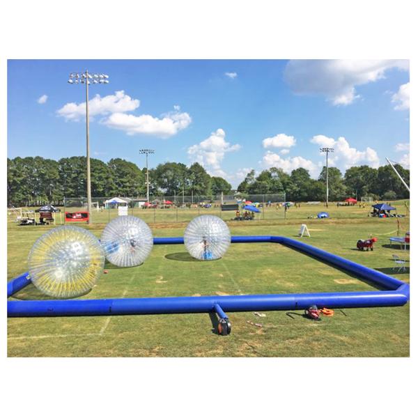 Pvc Material Inflatable Soccer Game For Recreation / Competition EN14960 Certificated