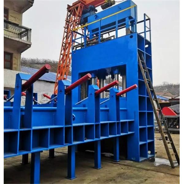 Cortador de hierro hidráulico de presa vertical Tijeras de metal chatarra de la máquina