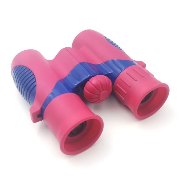 Center focus FMC Pink 8x21mm Night Vision Binoculars For Kids