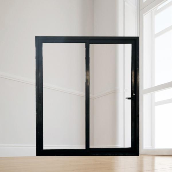 Aesthetic Slim Aluminium Doors Aluminium High Durability Double Glazed Patio Doors
